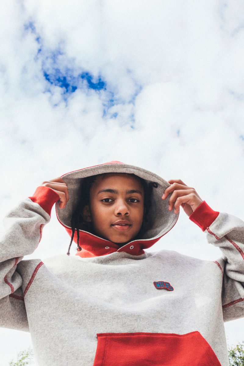 THE PERFECT GREY MARL + KITKAT | KIDS GREY HOODIE