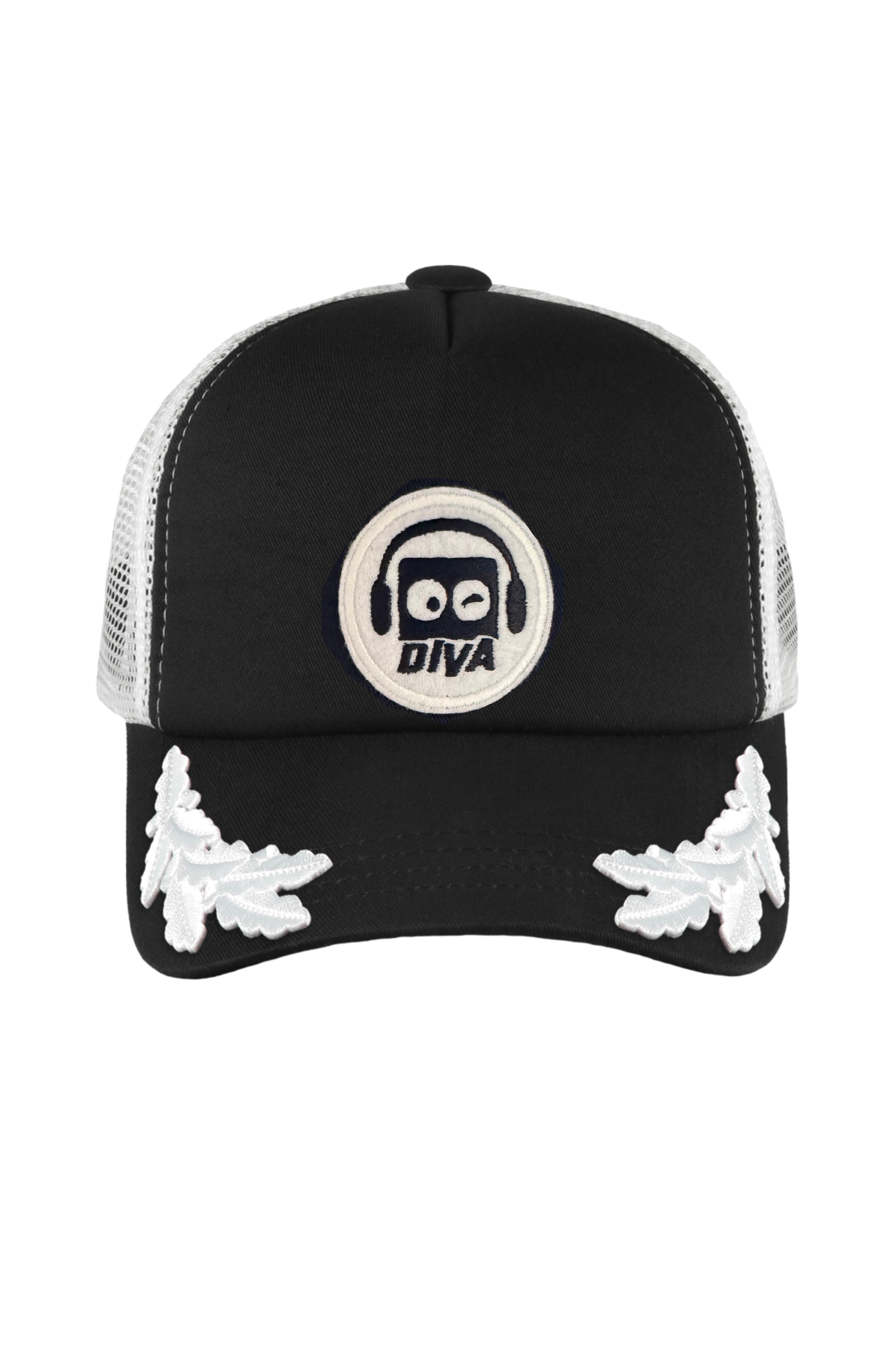 DECIBEL DIVAS X WHATEVER CAP Black/White
