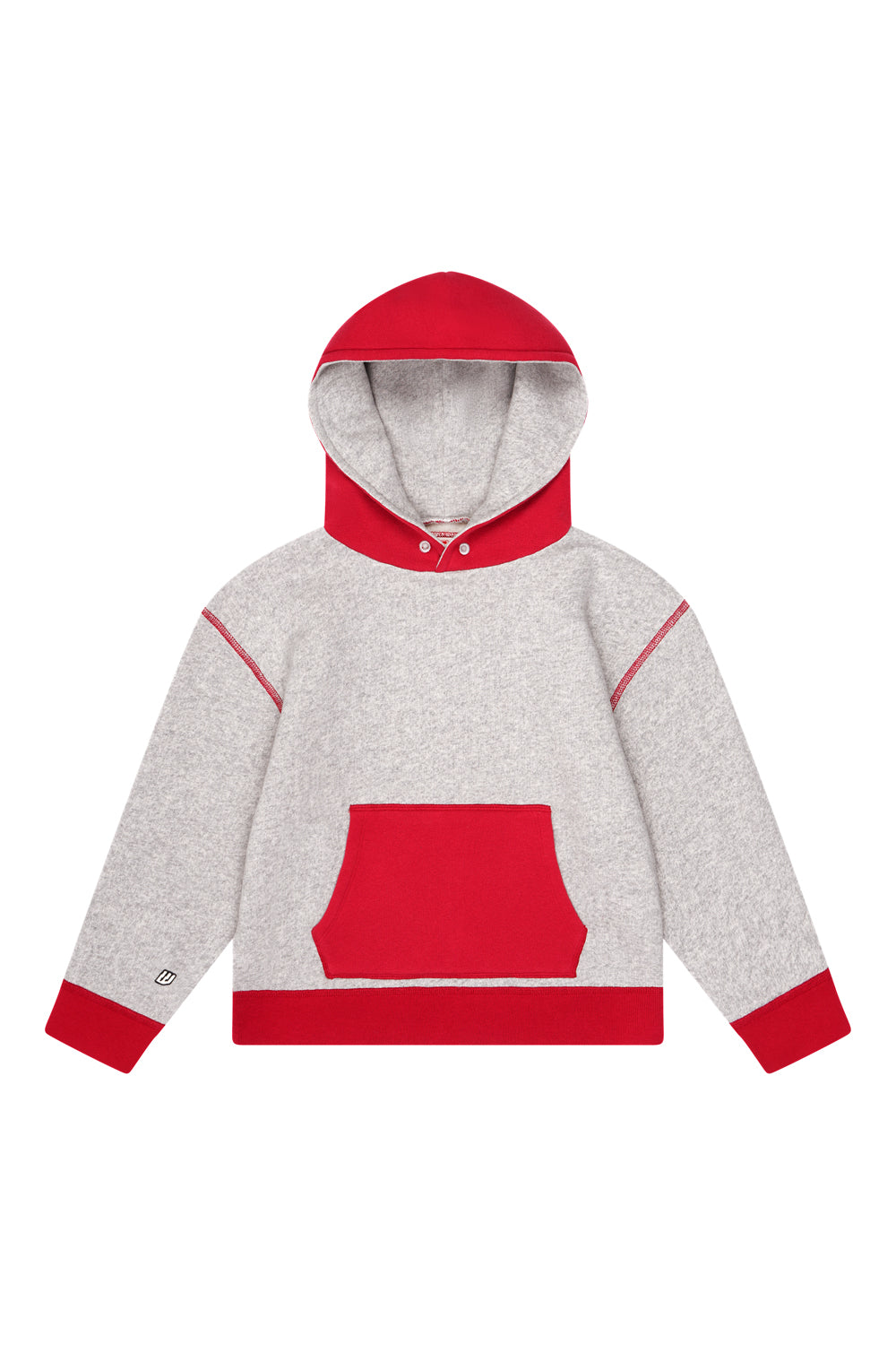 THE PERFECT GREY MARL + KITKAT | KIDS GREY HOODIE